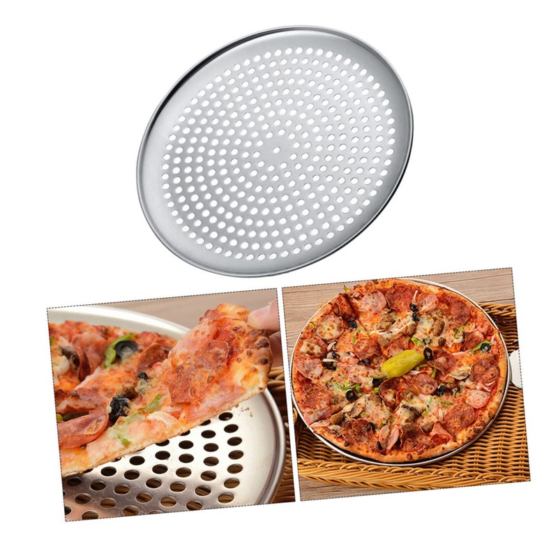 FUNOMOCYA Multi-Purpose Pizza Pan Round Baking Sheet Replaceable Plate Heat
