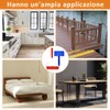 Wood Effect Swabs, 4 Pieces Wood Grain Painting Tools Roller