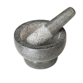 Cole & Mason Granite Mortar & Pestle - Unpolished Stone Mortar Bowl & Pestle - Home Kitchen Essentials & Cooking Accessories - Non-Porous Mortar & Pestle Spice Grinder Set - 5.5"