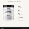 NUMO Creatina Monohidratada Micronizada CREAMAX 300g | 60 Porciones |