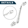 TUCKBOLD Motorcycle Balance Crossbar Adjustable Handlebar Motorcycle Handlebar Silver Tone
