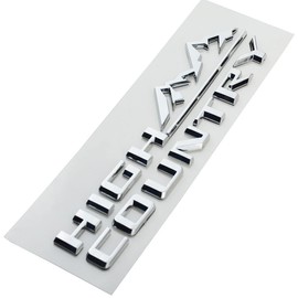 1PC 19-21 Tahoe Silverado High Country Fender Letter Logo Emblem Badge Replacement for High Country (Chrome)
