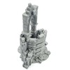 QP3D Battle Ruined Building Wall, Terrain Scenery for Tabletop &