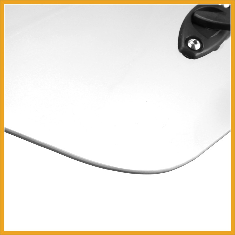 Partuto 37cm Motorcycle Windshield Motorcycle Wind Deflector Clear Lens Adjustable