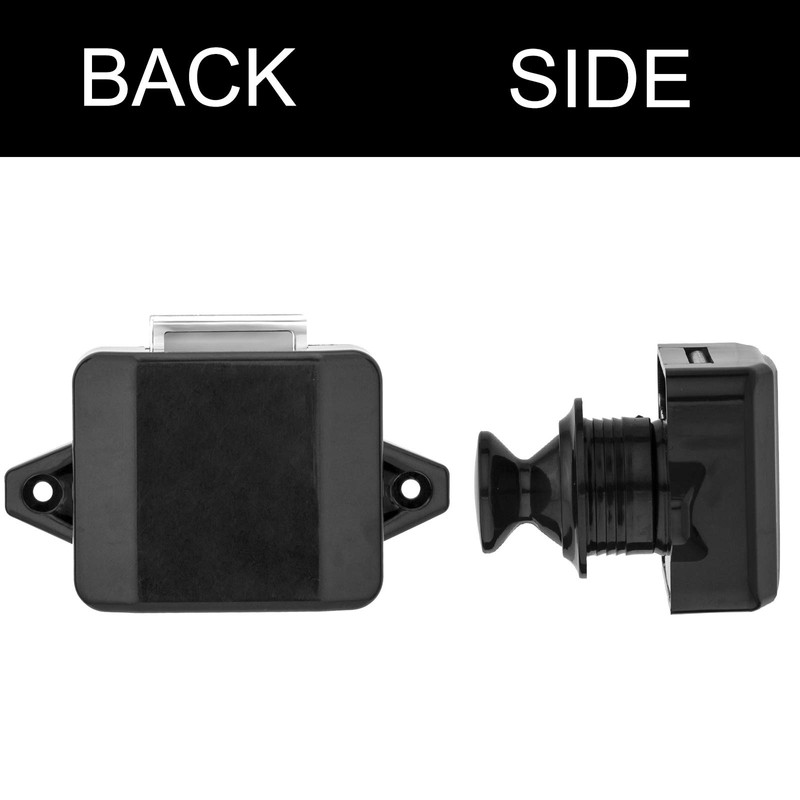 OCGIG 5PCS Push Button Locks Cabinet Door Catch Bolt for