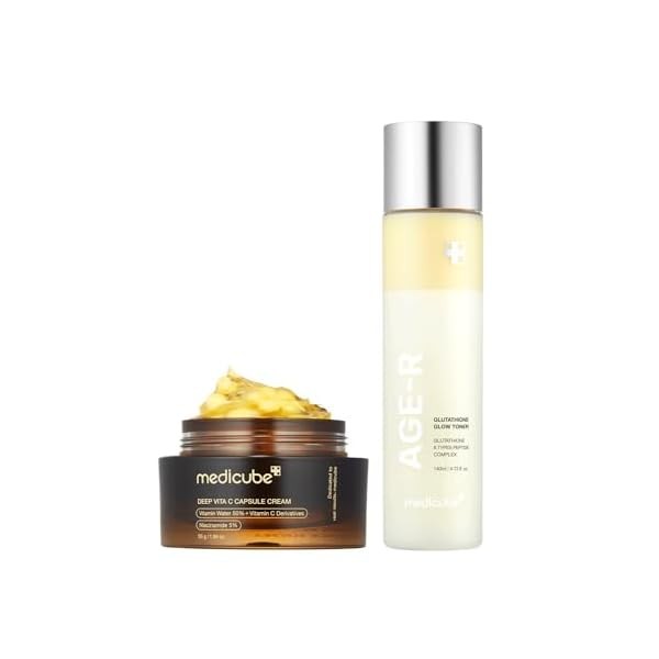 medicube All Over Glow Skin Duo: Deep Vitamin C Golden