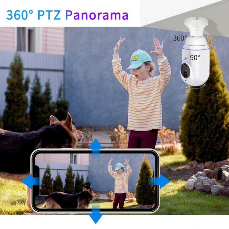 WiFi Camera 2MP Night Vision 2 Way Audio Alarm Function