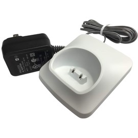 RocketBus PNLC1077 Replacement Handset Base Charger AC Power Adapter for Panasonic Cordless Phone(White)