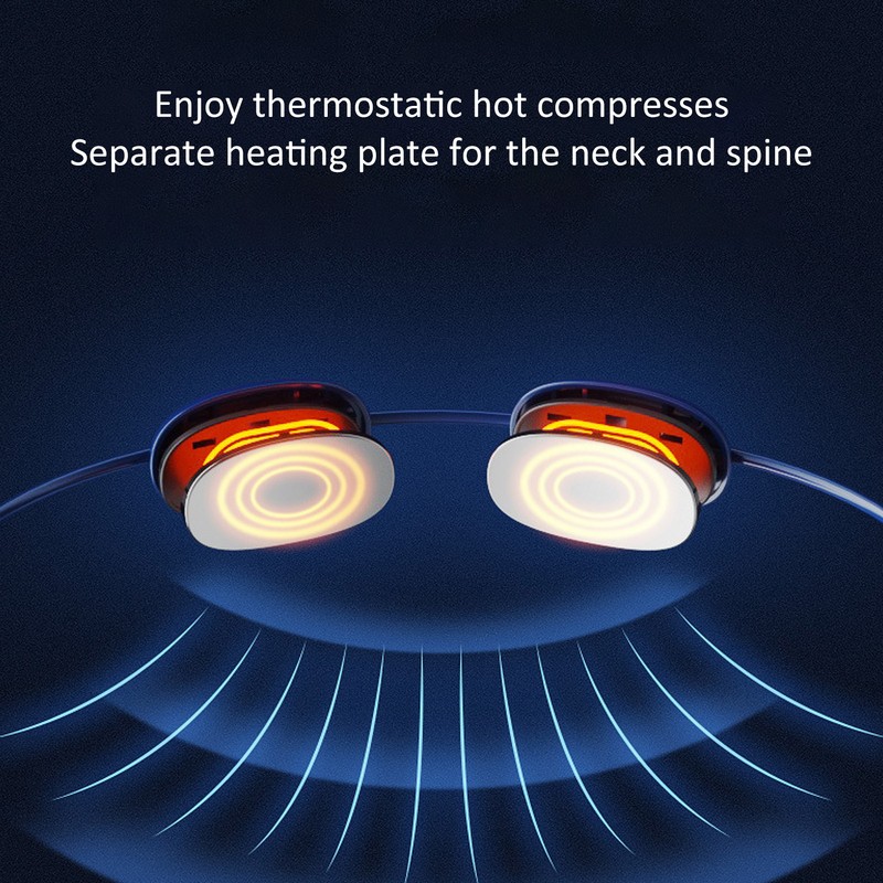 Pendant Neck Massager Hanger Intelligent Pulse Physical Therapy Cordless Massag