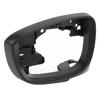 Side Mirror Cover Frame Black Decorative Door Side Wing Rearview