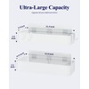 Kitsure Shower Caddy - 2 Pack Adhesive Shower Organizer, Rustproof