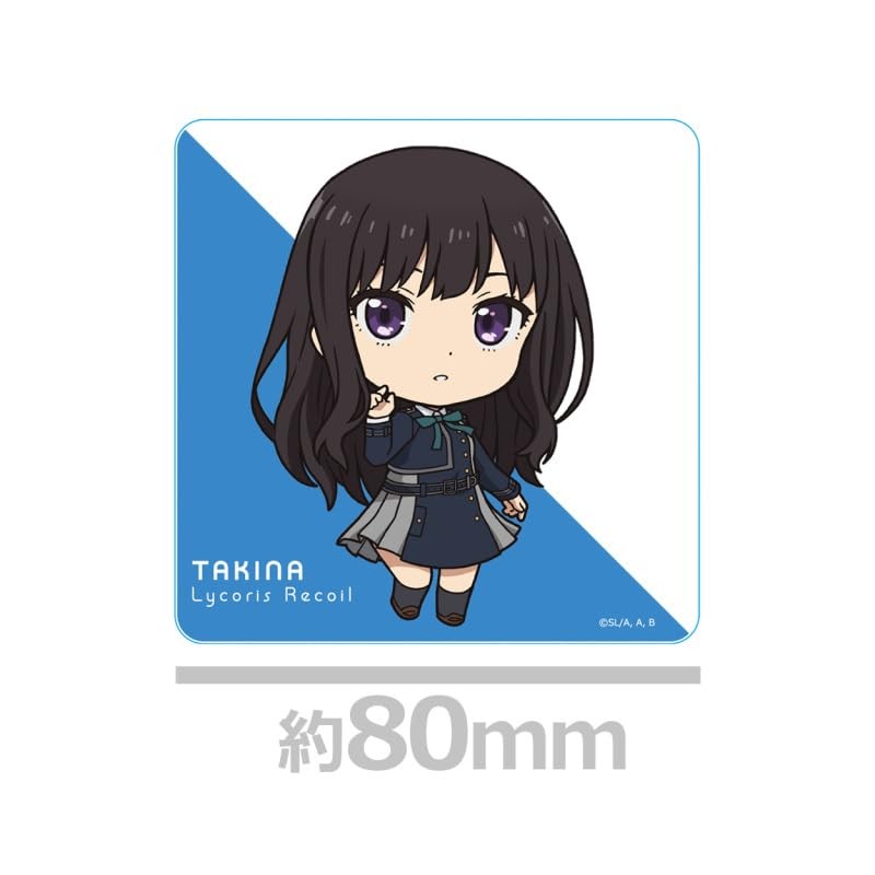 Licorice Recoil Acrylic Coaster D [Takina Inoue]