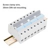 400VAC Dual Power Manual Transfer Switch DIN Rail Mount Single