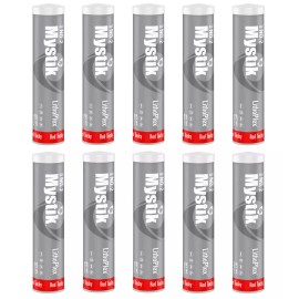 Mystik 10 Pack Mystik Lithoplex RT #2 Grease; NLGI GC-LB RedTacky No.2; (10) 14oz tubes