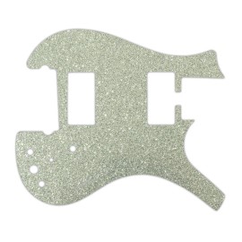 wd Pickguard For Parker Dual Humbucker Nitefly M Silver sparkle