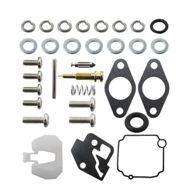 JRSHOME 8M0044576 Carburetor Repair Kit Replacement for Mercury Mariner for Nissan Tohatsu Outboard 8 9.9 HP Boat Motor Engine Parts Carb Rebuild 3V1871221M 3V1871220M 3V1871220 3V1-87122-0