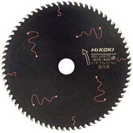 HiKOKI 0033-4747 Super Chip Saw (Black II) 6.5 x 0.8 inches (165 mm) x 0.8 inches (20 mm), 72 Blades