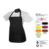 MISEMIYA - Grembiule Cuoco Unisex Chef Cameriere Grembiule da Cucina