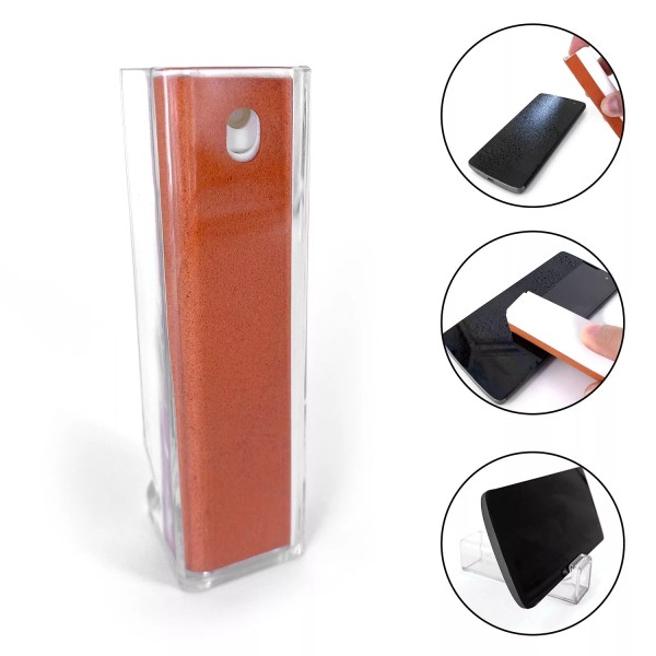 Acuvar ALL-IN-ONE Spray Microfiber Cloth Screen Cleaner For Phone Laptop