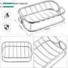 Patelai Bar Soap Dish Stainless Steel Shower Holder Rust Proof