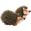 Decorative Hedgehog Ceramic Garden Hedgehog Decorative Hedgehog with Fur Set