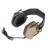Military Headphone Retractable Foldable Hunting Headphone with Microphone for 20.5in~25.2in