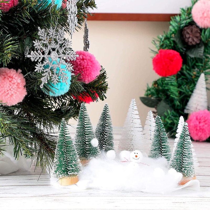 Christmas Tree, 9 Pieces Mini Christmas Tree, Christmas Tree Mini