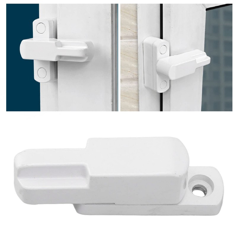 Window Lock Swivel Bolt Aluminium Alloy T Shape Window Lock