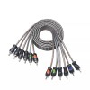 Recoil RCI66 99.99% Oxygen Free Copper 6ft 6-Channel RCA Audio
