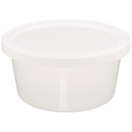 Sammons Preston Putty Containers, Pack of 10, For 3 Ounces of Therapy Putty, Durable Empty Plastic Containers & Lids, for Physical and Occupational Therapy, Portable for At Home or Rehab Use