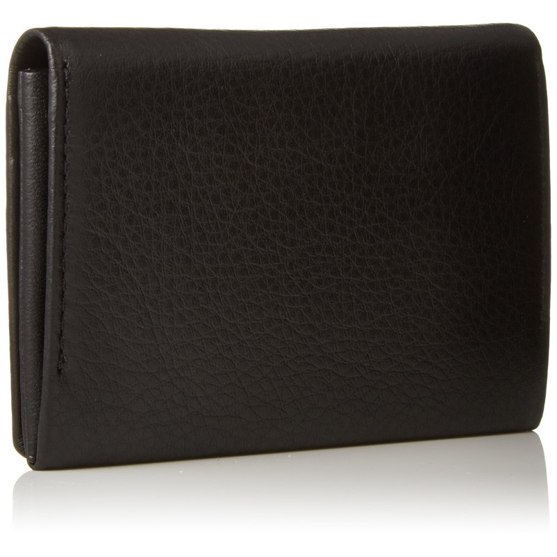 Takeokikuchi Men's Business Card Holder, Card Case, Molvid Series, Black