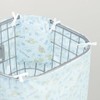 Skater BBCV1-A Sanrio Bicycle Front Basket Drawstring Cover, Cinnamoroll, Flower