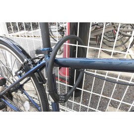 SAGISAKA Extra Thick Dial Lock 23.6 inches (60 cm), Black 43986, Approx. 23.6 inches (60 cm)