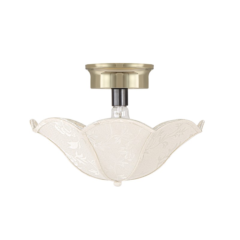 Aspen Creative 52003 Ceiling Clip-on Lamp Shade, Transitional Design in