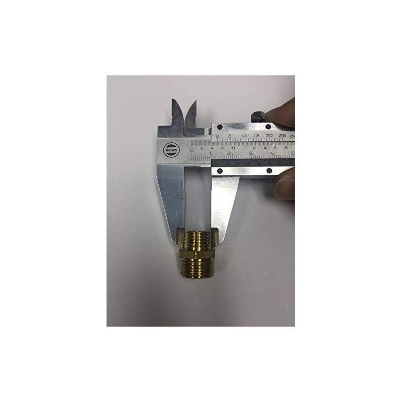 VEDA 2 pecs Brass Hose Tap Connector Male Thread Plumbing