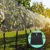 Beeveer 250 Pcs Bird Netting Mounting Clips Butterfly Shape Reusable