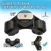 Atader Kayak Paddle Holder, Kayak Accessories Track Mount for Kayak