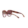 Coach HC8264 Sunglasses, Petal Tortoise/Purple Clear Gradient, 56 mm