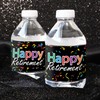 Retirement Party Decorations Water Bottle Sticker Labels (Set of 20)