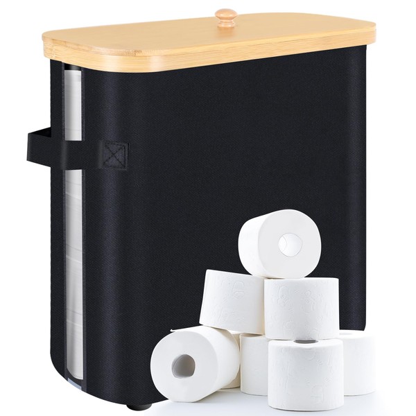 Toilet Paper Storage Holder 33L, Holds Up to 9-16 Rolls,