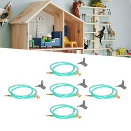 Tnfeeon Miniature Irrigation Hose, Dollhouse Irrigation Hose Small Outdoor Garden Light Weight for 112 Doll House
