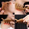 1 x Wooden Hair Comb, Multi-Purpose Scalp Gua Sha Comb,