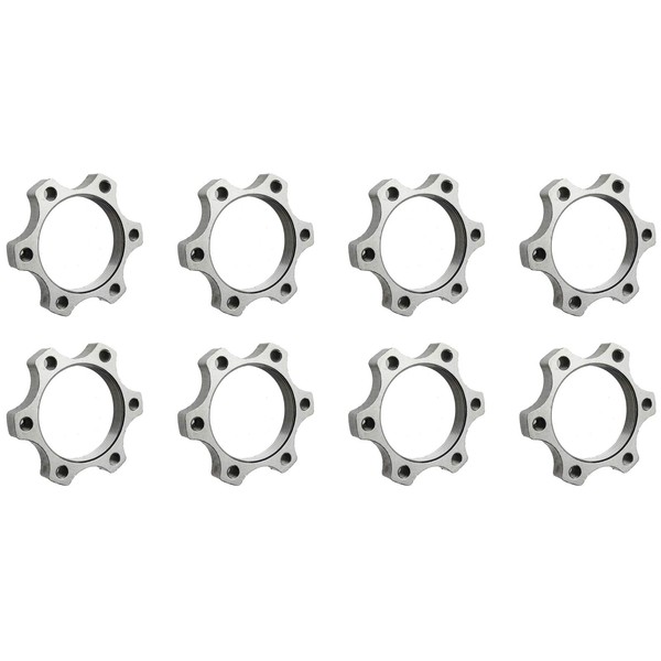 Zelerdo 8 Pack Bike Freewheel Threaded Hubs Disk Aluminium Alloy
