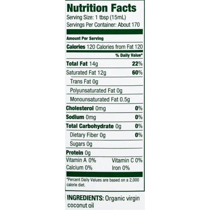 Organic Virgin Coconut Oil, 84 fl oz – USDA Organic,