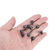 uxcell 20Pcs Cylindrical DIP Mounted Miniature Round Slow Blow Micro