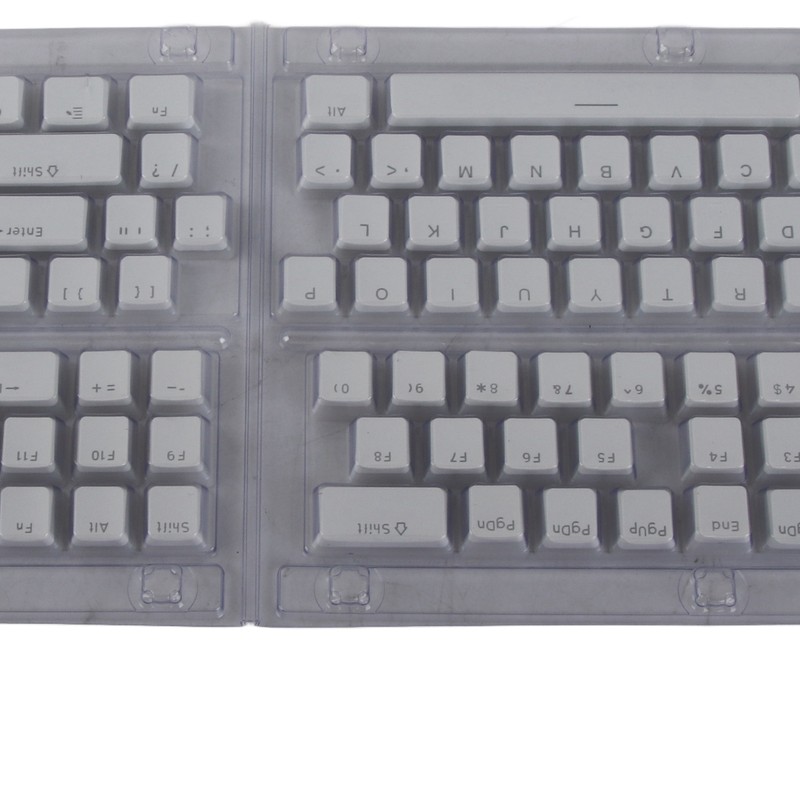 Keyboard Keycaps 132 Keys Pudding Transparent OEM Height PBT Two