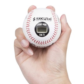 [SAKURAI] CALFLEX Promark Fastball Prince (Includes Distance Measuring Measure / Easy Speed Measurement) Hard Baseball Pitching Practice (Ball Speed / Training / Throw Practice) Sakura Trading LB-990BCA