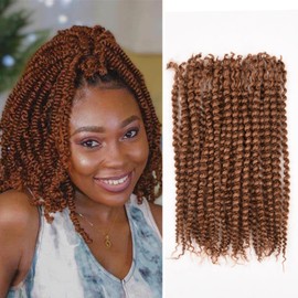 Lovenea Afro Kinky Curly Bulk Human Hair 50g/pack 100% Real Human Hair for Mini Twist/Braiding/Loc Extensions Curly Hair Natural Afro Bulk for Dreadlocks (30#, 14 Inch-50g)