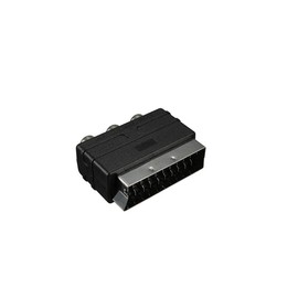 Mr. Gadget's Solutions SCART Male to 3 RCA Female RG to Scart Adapter with Input and output Switch Converter Audio Video AV S-Video Adapter