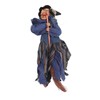 Blue Hanging Horror Witch Decorative Voice Control Hanging Prop Decoration